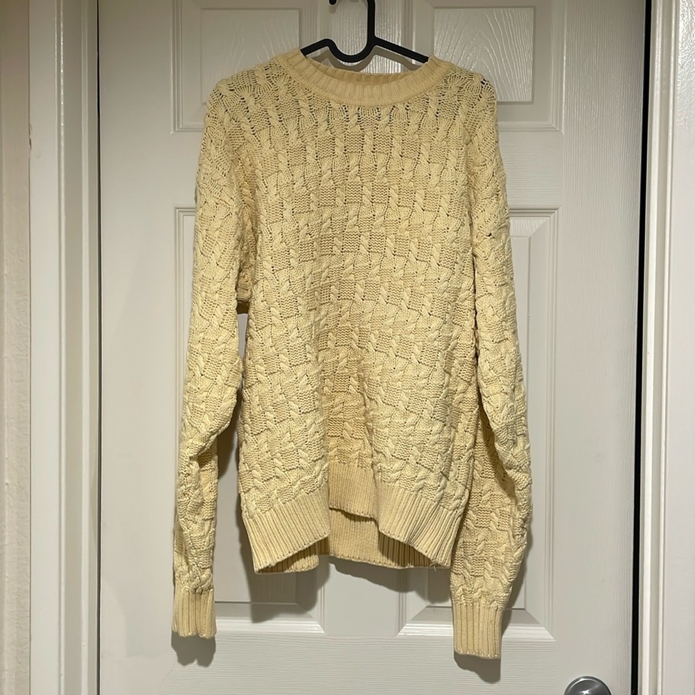 Vintage Yellow Abercrombie Sweater